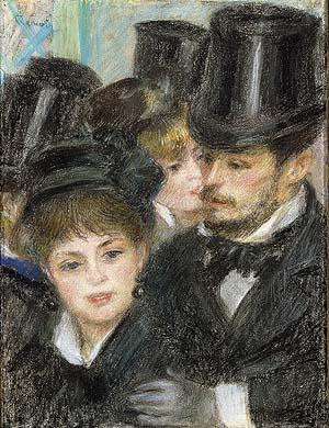 Pierre-Auguste Renoir Young people in the street